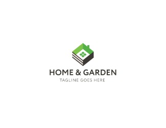 Projekt graficzny logo dla firmy online Home&Garden\ Dom i Ogród